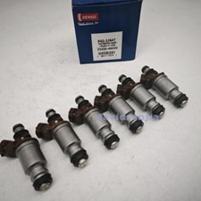 6x 23250-46030 Denso Fuel Injectors For 1993-1995 Lexus GS300 Toyota Supra 3.0L picture