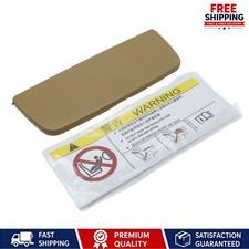 981731031 Beige Sun Visor Makeup Mirror Cover Cap For Porsche 981 991 911 718 picture