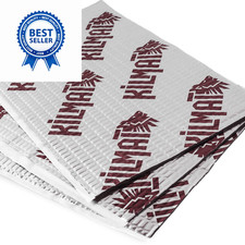 KILMAT 80 Mil (2 mm) 36 Sqft (3.4 36 sqft sqm), Silver With Logo Kilmat  picture