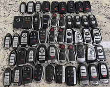 Lot of 50 OEM Car Key Fobs Mix BMW Mercedes Audi Volvo Used Excellent Condition picture