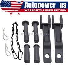 2 Sets Tow Hook Fit Kenworth Peterbilt With Pull Pins/Frame Pins A20-6014 picture