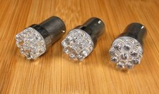 3 BBT Extra Bright 12 volt 9 White LED #1156 RV Reading Light Bulbs picture