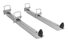 JEGS Universal Leaf Spring Traction Bars [Chrome Finish] picture
