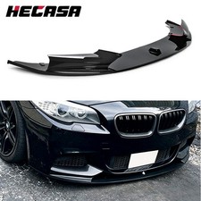 Gloss Black Front Bumper Lip Spoiler Splitter For 11-16 BMW F10 5 Series M Sport picture