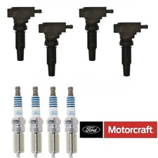 4x Ignition Coil & 4x MOTORCRAFT  Platinum Spark Plugs for Ford Explorer picture