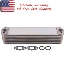 1x Oil Cooler (with Gaskets) for Cummins ISX QSX QSX15 ISX15 Diesel 2008-2015 picture