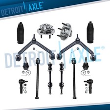 14pc Front Upper Control Arms Wheel Bearing Hub for 2002-2005 Dodge Ram 1500 2WD picture
