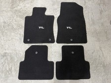 🔥 09-14  ACURA TL OEM Black Carpet Floor Mat Mats FWD ONLY 🔥 picture