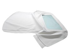 Fits: Maserati BiTurbo & Zagato Soft Top 86-89 Oyster Canvas picture