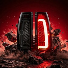 For 1988-1999 Chevy GMC C/K Silverado Tahoe Led Tail Lights W/Starting Animated picture
