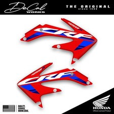 Officially Licensed Honda CRF 450X Design Replica Rad Shroud Graphics Kit picture