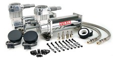 VIAIR Dual 444C Chrome Truck Mount Air Compressors for Train Horns - 12 Volt picture