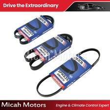 3X Serpentine Belt 3PK635 4PK865 5PK980 for 88-97 Toyota Celica Corolla 1.6 1.8L picture