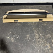 06-12 BMW E90 328i 335i 330i Rear Window Parcel Shelf Set w/Sunshade Beige 8136 picture
