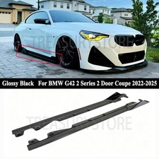 For BMW G42 2 Series 230i M240i 2022-2025 BLADE Style Side Skirts Extension Kits picture