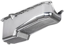JEGS Finned Aluminum Oil Pan for 1986-2002 Small Block Chevy (Passenger picture
