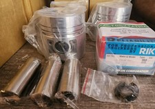 Piston + Ring Set STD 82mm for MITSUBISHI S3E Engine x 3Sets picture