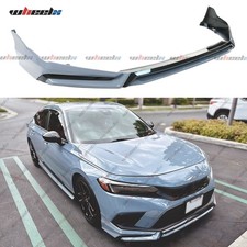 WheelX Front Bumper Lip Splitter For 2022-2024 Honda Civic Yofer V3 Sonic Gray picture