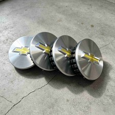 4PCS Chrome Center Caps for Chevy Impala/Cobalt/Cruze/Malibu/Equinox picture