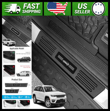 4pc Door Sill Protector Guards for Jeep Grand Cherokee 2022-2026 (Not L) picture