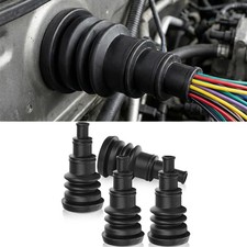 4Pcs Universal Car Firewall Grommet Kit Wire Harness Boot for Cable Pass‑Through picture