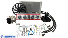 A/C Kit Universal UnderDash Evaporator - 404 Premium Red Chrome A/C QF - 7B10 picture
