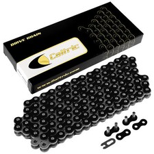 Black Drive Chain Bike | Motorcycle 530 x 120 530-Pitch 120-Links Non O-Ring picture