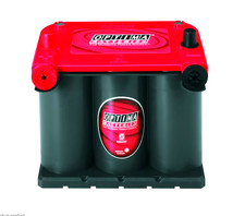 Optima RedTop 75/25 Battery 12V 720 CCA AGM Top Side Post 8022-091 NEW picture