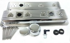 1987-00 Chevy Vortec GMC 305 5.0 & 350 5.7 Valve Covers Complete Kit All Chrome picture
