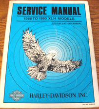 1986 1987 1988 1989 1990 Harley-Davidson XLH Sportster SERVICE MANUAL OEM VG picture