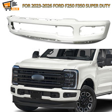 AZ Star White Metallic Front Bumper Bar For 2023 2024 2025 Ford F250 F350 w/ Fog picture