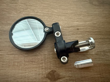CRG Blindsight LS Bar End Mirror & Internal Adapter Black 2 inch picture
