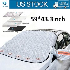 Car Windshield Cover - Sun Shade & Snow Protector, Waterproof All-Season Guard picture