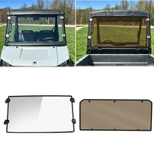 2PC Front Windshields w/Tinted Rear Window For Polaris Ranger Midsize 500 SP 570 picture