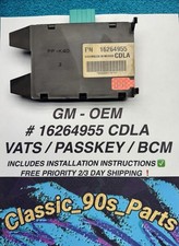 OEM GM # 16264955 VATS / BCM / PASSLOCK / PASSKEY. REMANUFACTURED & TESTED picture