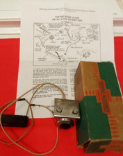 1955 1956 Chevy Accessory Emergency Brake Warning Light 987121 Tested and Works picture