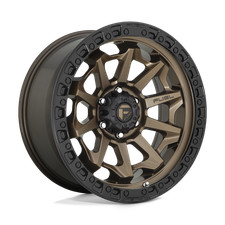 1 New 15X8 Fuel D696 Covert Matte Bronze Black Bead Ring 5X139.7 ET-19 wheel/rim picture