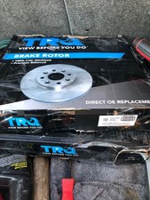Pair TRQ BRA 70967 Brake rotors 95-97 Ford Ranger 4x4 w/ABS picture