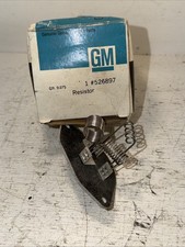 NOS OEM GM 526897 Air Conditioning Blower Motor Resistor 3 Speed 1984-96 Corvett picture