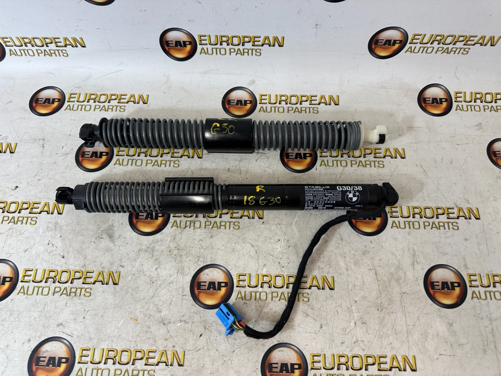 2017-2020 BMW M550i G30 LEFT & RIGHT Trunk Lid Strut SET 7366404 7366403