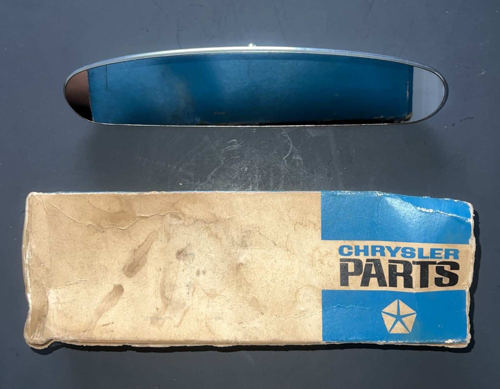 NOS Mopar 1957-68 Inside Rearview Mirror PN 1497046 Dodge Trucks NOS Mopar 1957-68 Inside Rearview Mirror PN 1497046 Dodge Trucks