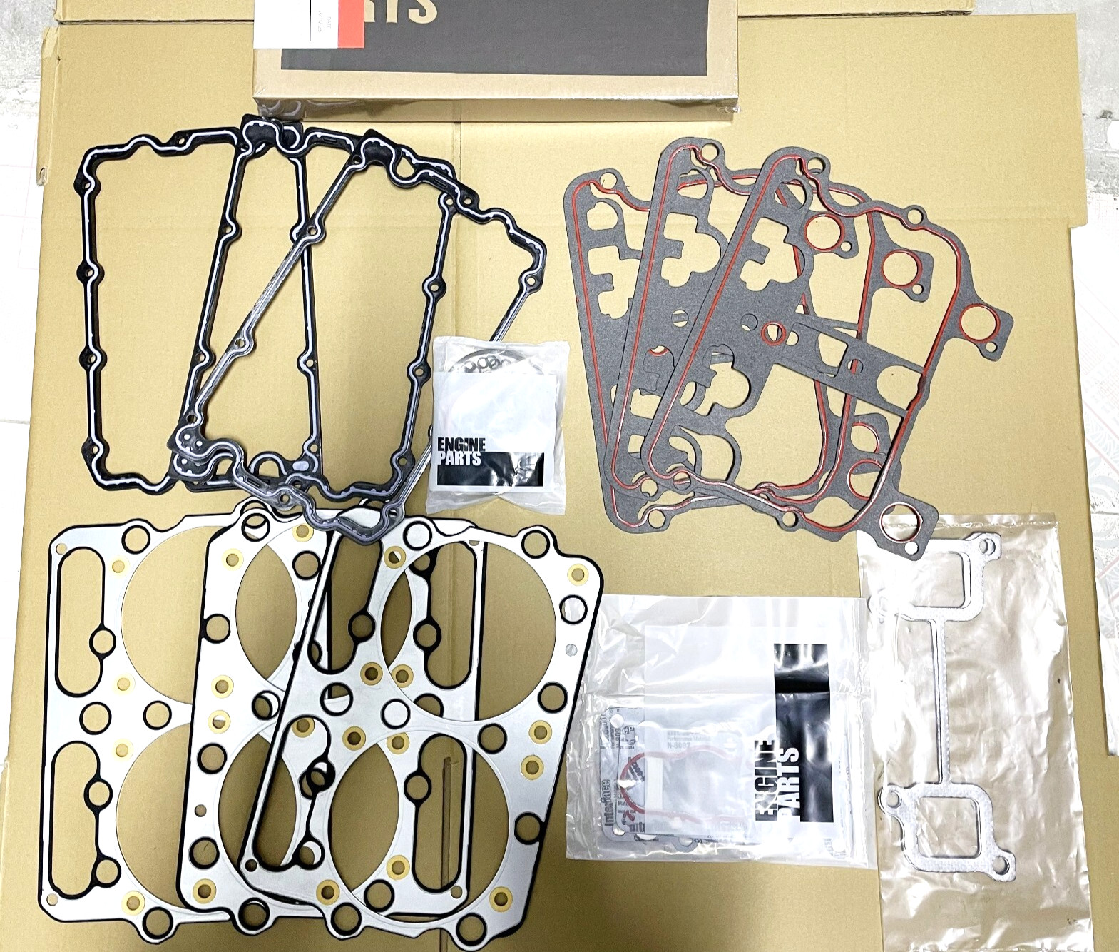 4089371 Upper Head Gasket Set 4024928 Fits For Cummins N14 CELECT 3803716 4089371 Upper Head Gasket Set 4024928 Fits For Cummins N14 CELECT 3803716