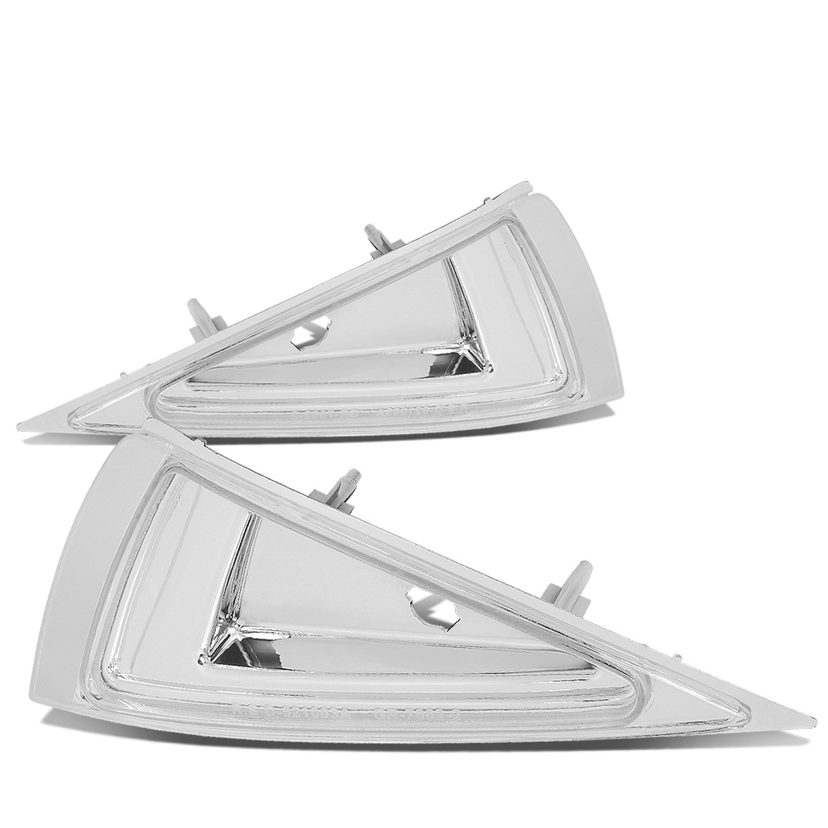 Fit 1995-1999 Chevy Cavalier Pair Front Bumper Corner Light Turn Signal Lamps