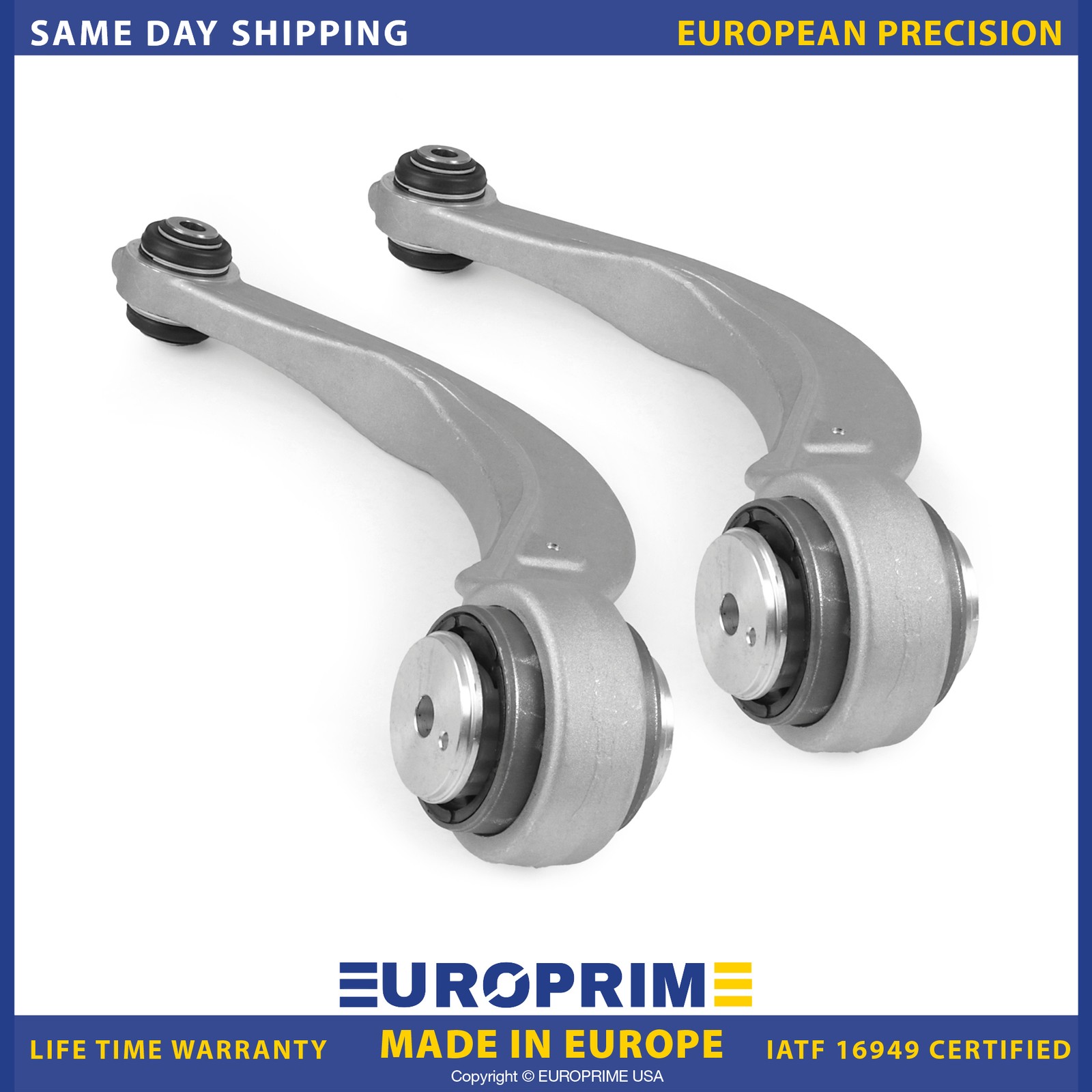 Front Lower Forward Control Arm Set for 2017-2018 2020 Jaguar XE 16-21 Jaguar XF