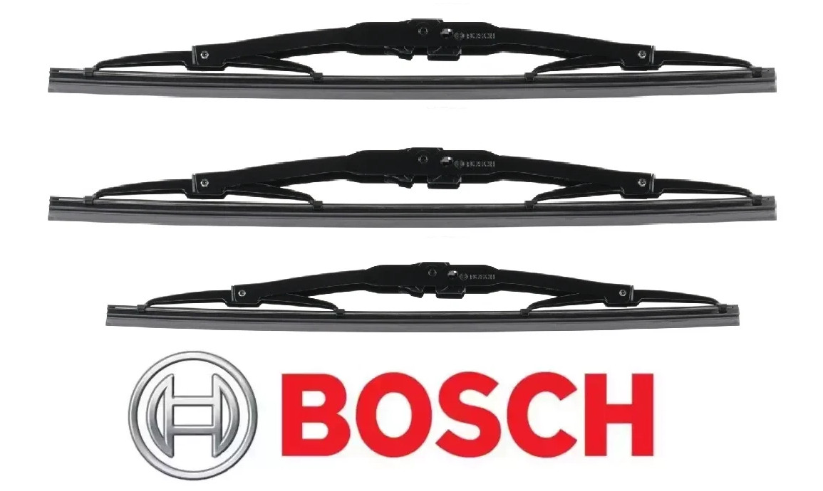 Set of 2  Bosch Wiper Left + Right + REAR For 1999 -2023 Volkswagen EuroVan