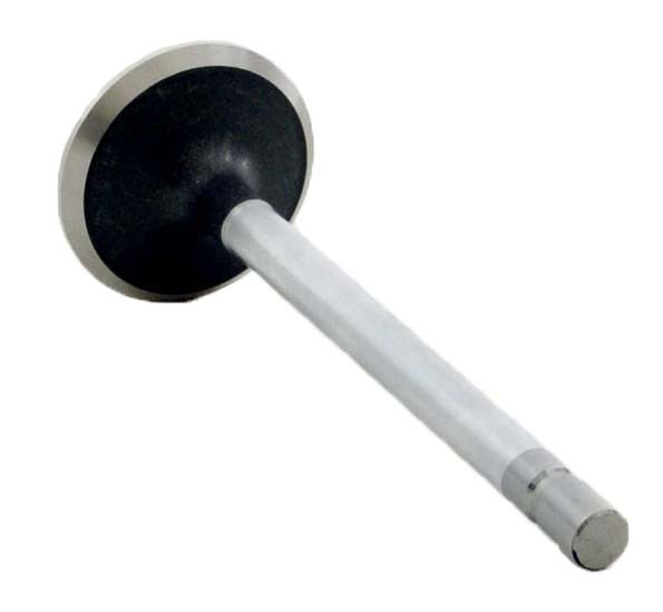 EngineTech Chrome Stem Exhaust Valve Pack of 1 Direct Fit