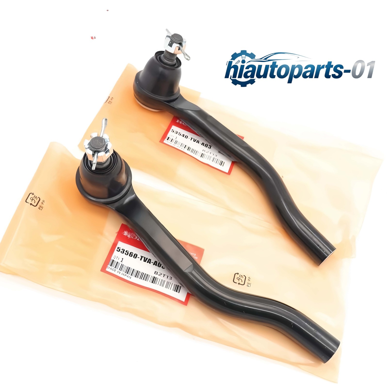 2PCS OEM Outer Steering Tie Rod End Kit For 2018-2022 Honda Accord 1.5L 2.0L