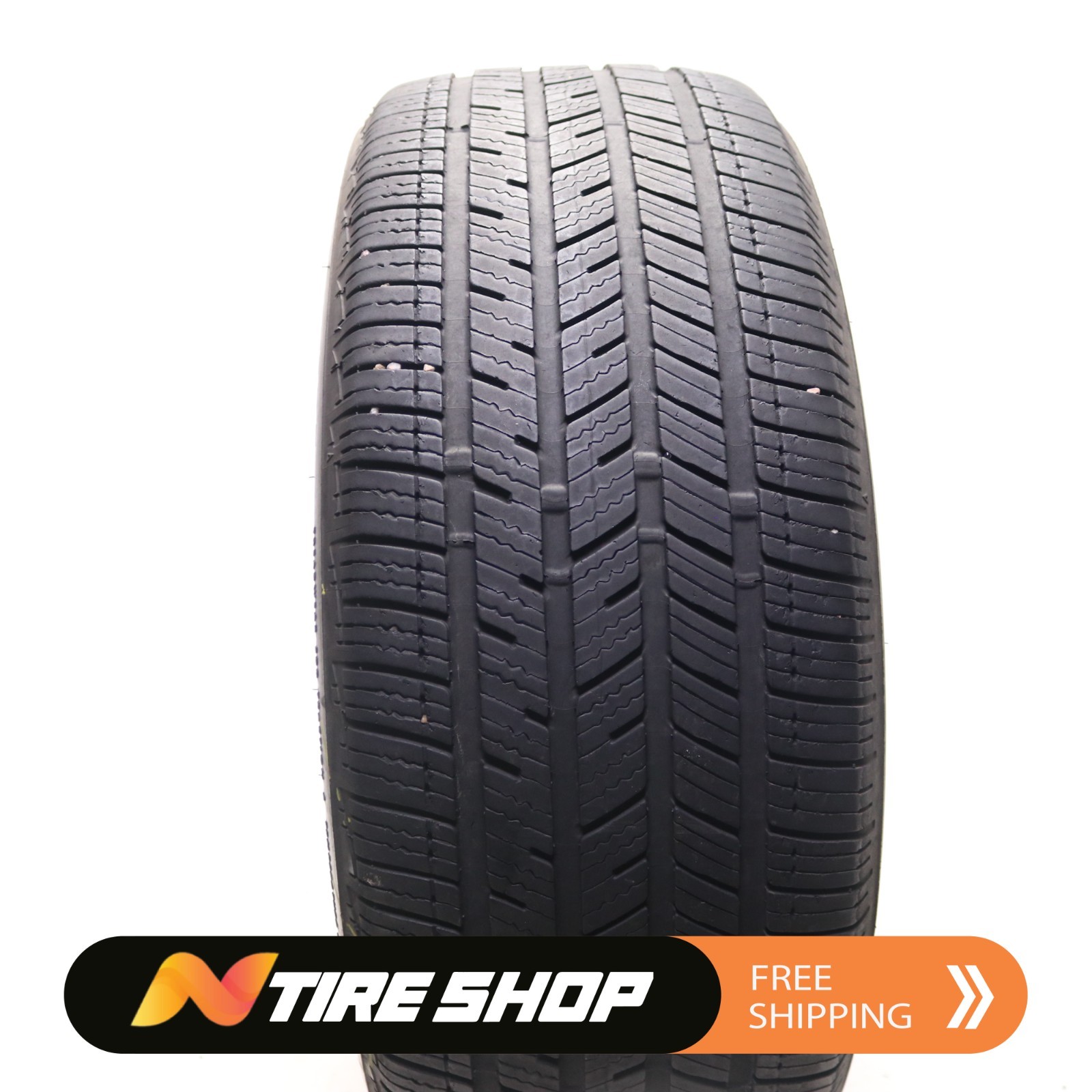 Set of 2 Used 235/55R18 Bridgestone DriveGuard Plus RFT - 100V - 6/32 No Repairs