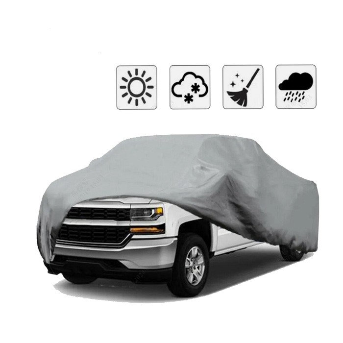 For Pickup Truck Cover Outdoor Breathable Waterproof Sun UV Rain Dust Protection