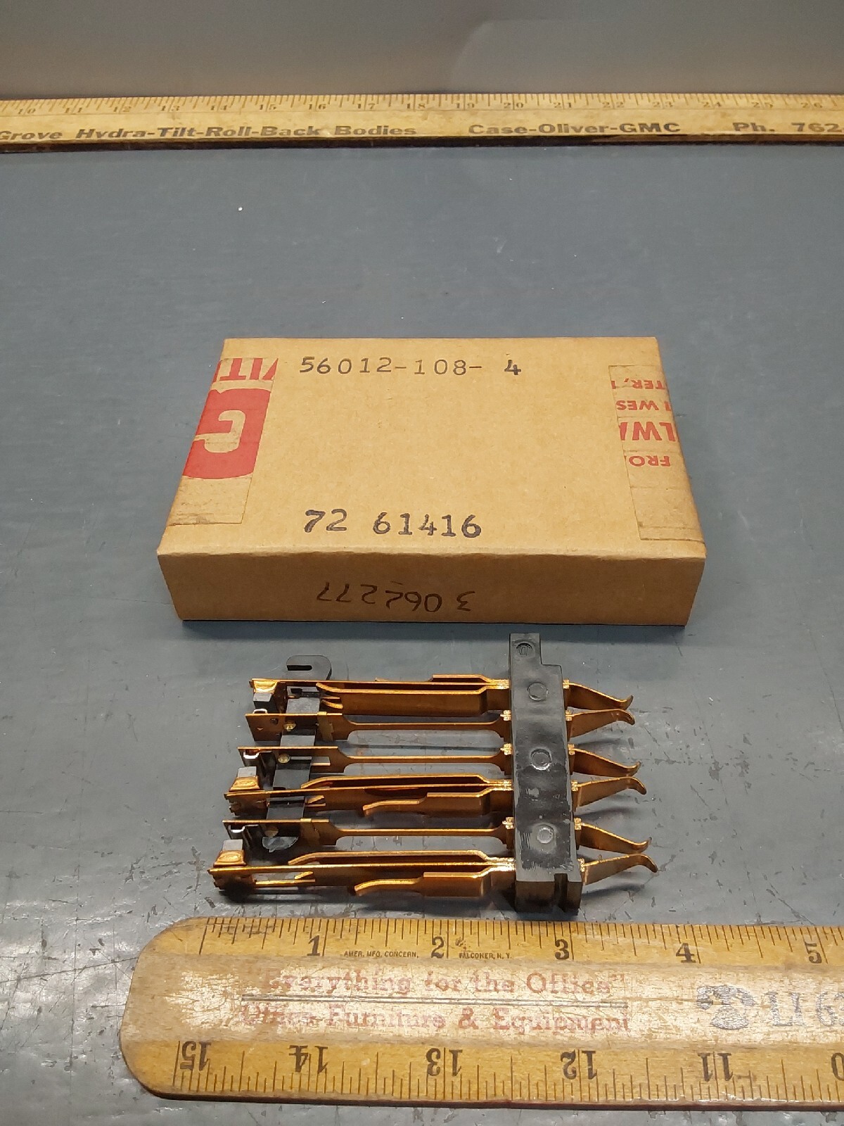 NOS GRS General Railway Signal 56012-108-4 Replacement Contactor. 72 61416 NOS GRS General Railway Signal 56012-108-4 Replacement Contactor. 72 61416